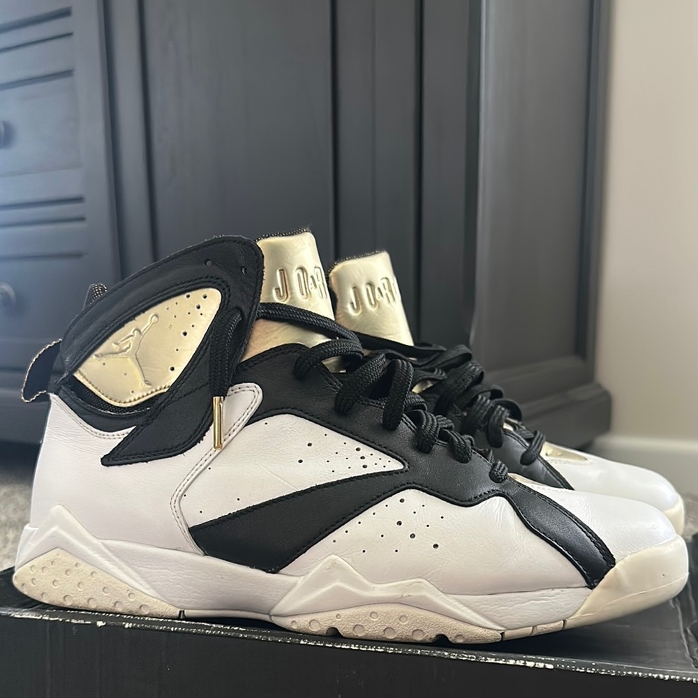 Air Jordan Black and White Sneakers
